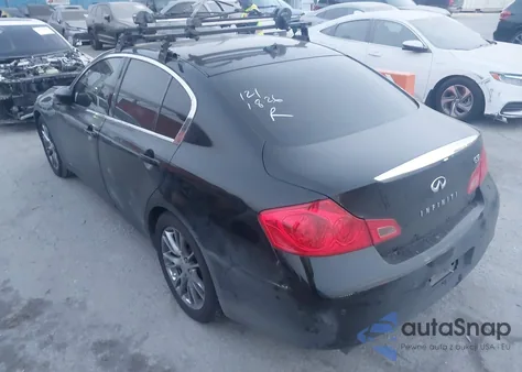 2012 Infiniti G37 Journey z USA, uszkodzony, nr VIN JN1CV6AP3CM934828